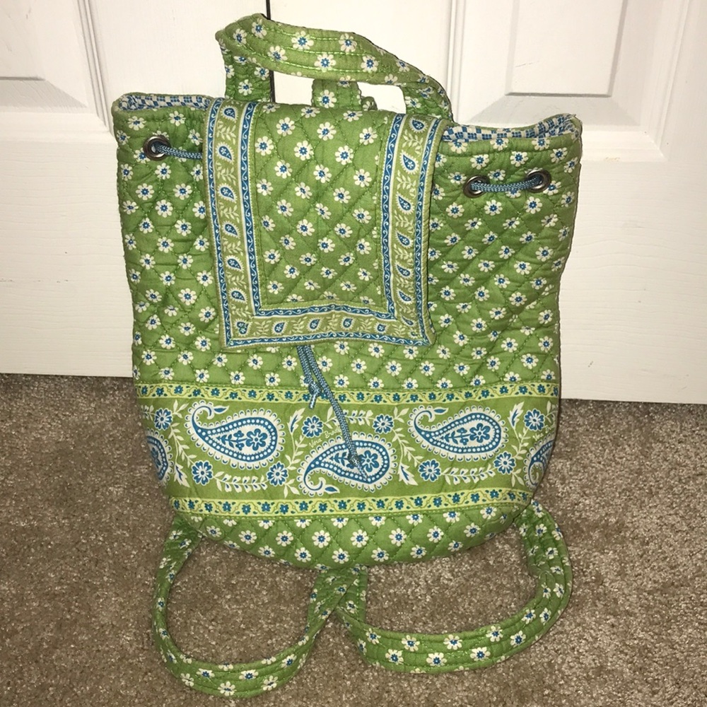 Green floral very Bradley Back pack